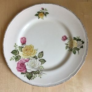 ROYAL Swan Staffordshire England VINTAGE Plate